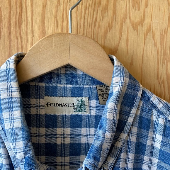 Vintage INDIGO Woven Shirt - Picture 2 of 6